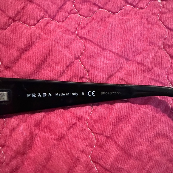 Black Prada frames with Swarovski crystals - Picture 10 of 11